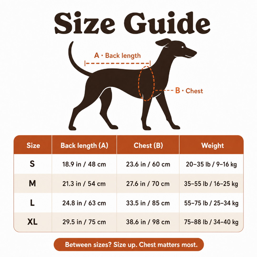 WarmPup Full Body Dog Snowsuit