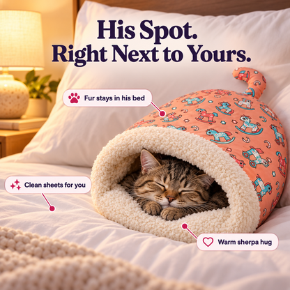 SnugPurr Cozy Cat Sleeping Sack